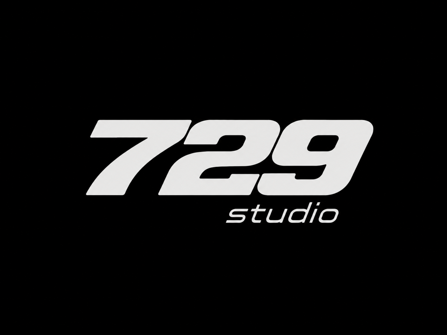 729 liquid chrome logotype exploration