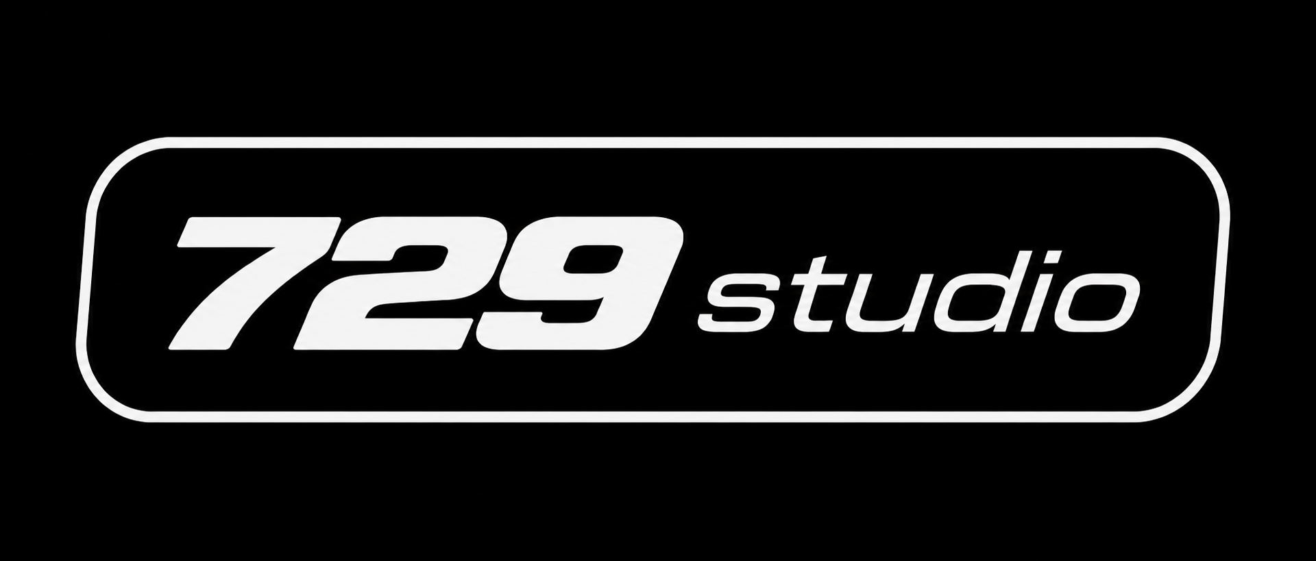 729 wide chrome logotype exploration