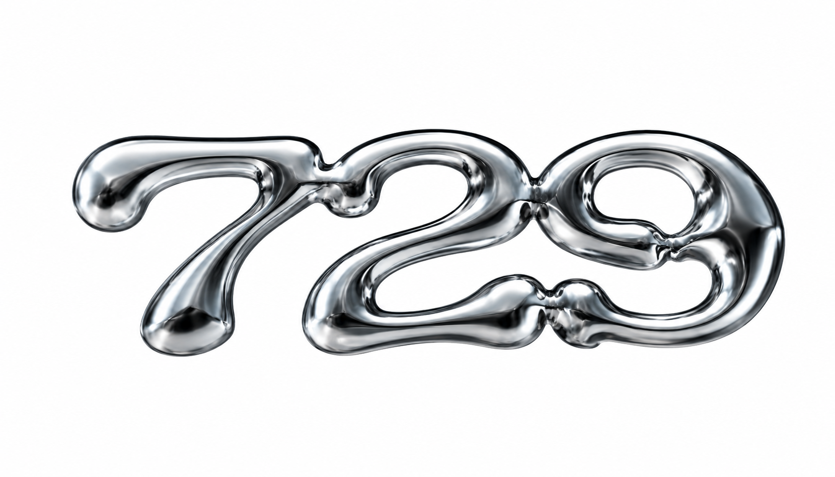 729 studio logo on white background
