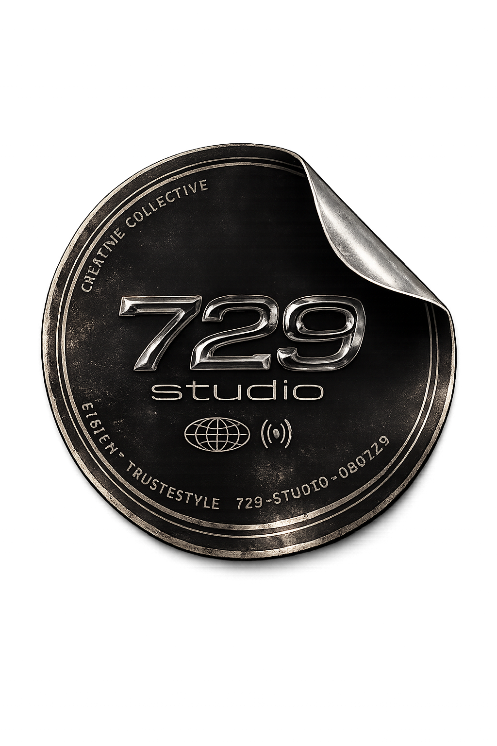 729 label sticker